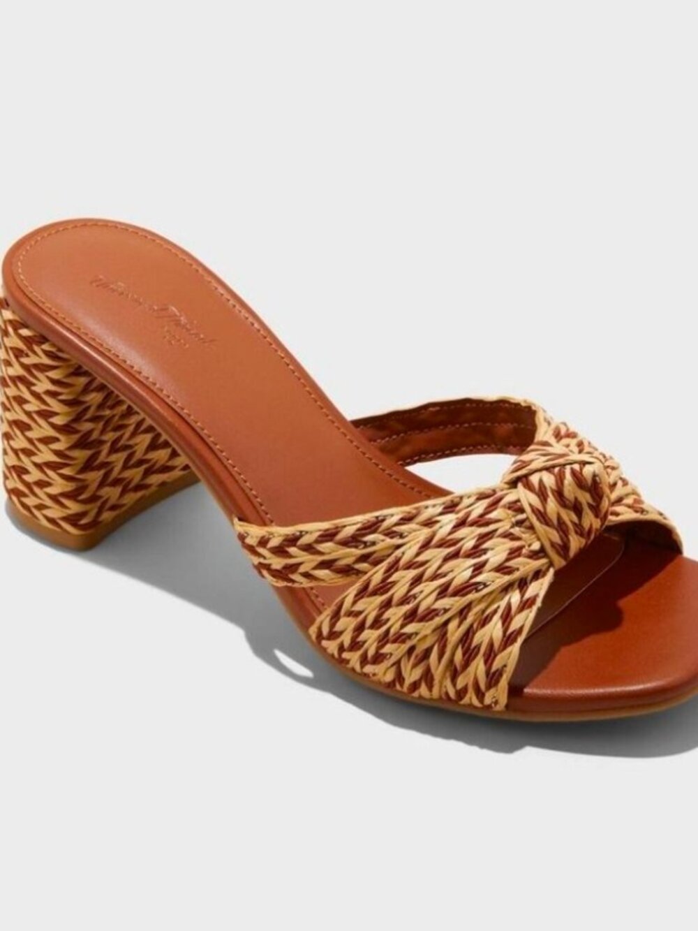 Universal Thread Aaliyah Raffia Heels